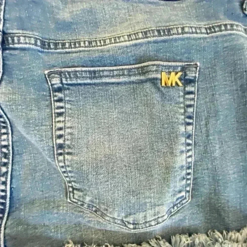 Michael Kors NWT Selma Button-Fly Cropped Flare Plus Size Jeans Women’s …